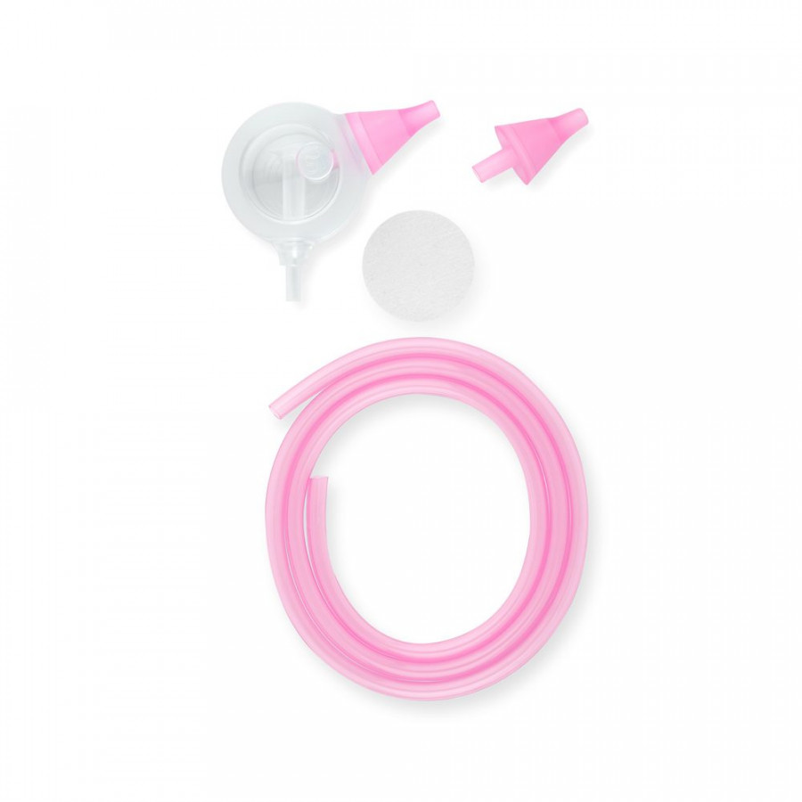 Set accesorii aspirator nazal electric Nosiboo Pro roz 0