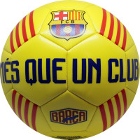 Minge de fotbal FC Barcelona CATALUNYA Yellow marimea 5 1